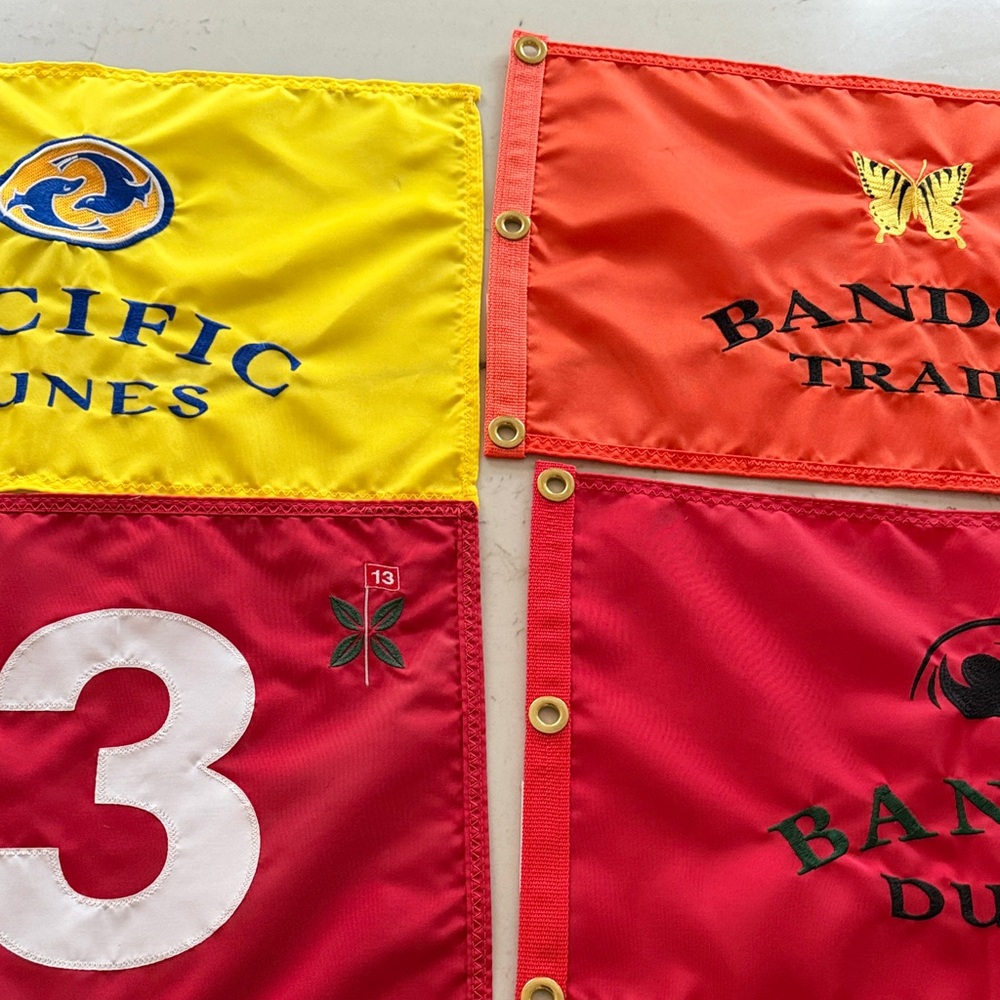 Bandon Dunes Golf Flags Set